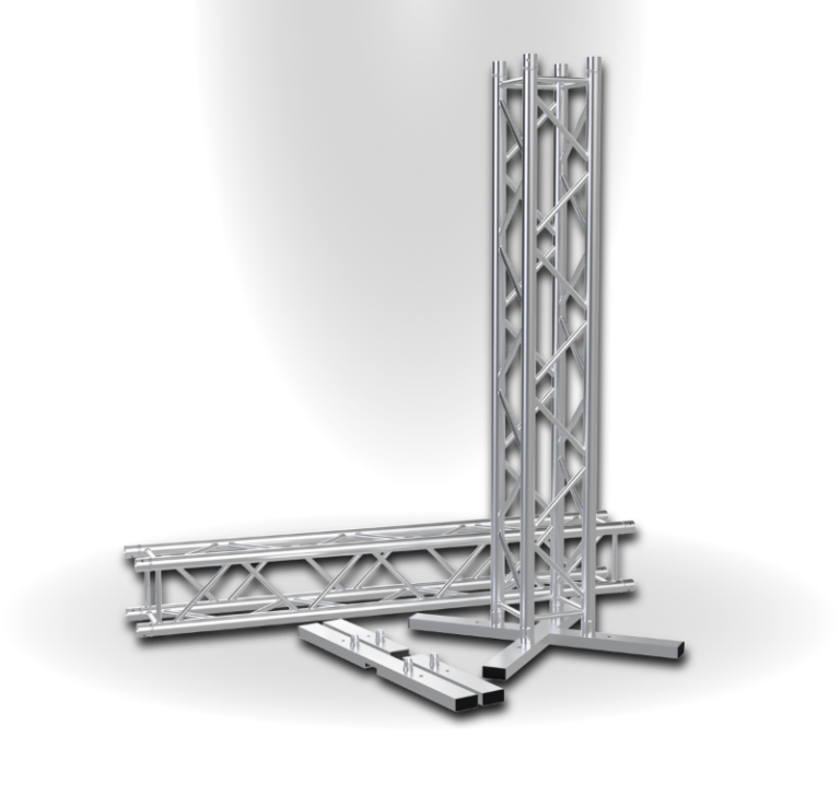 Vertitruss MXA-1000 Traversen Bodenplatte und Truss Turm mit 2 meter Traverse