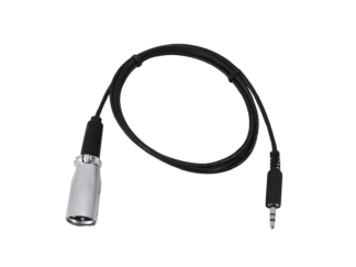 EUROLITE DMX-Adapter IN Klinke 3,5/XLR 1m